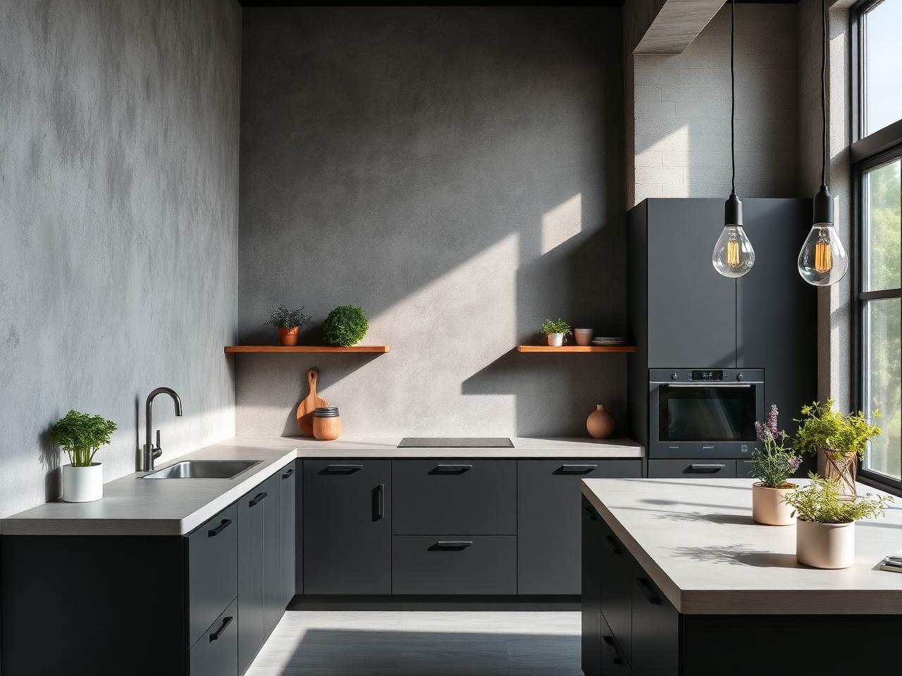 Fachada estilo Industrial minimalista pintada con Weathered Wood de Berel