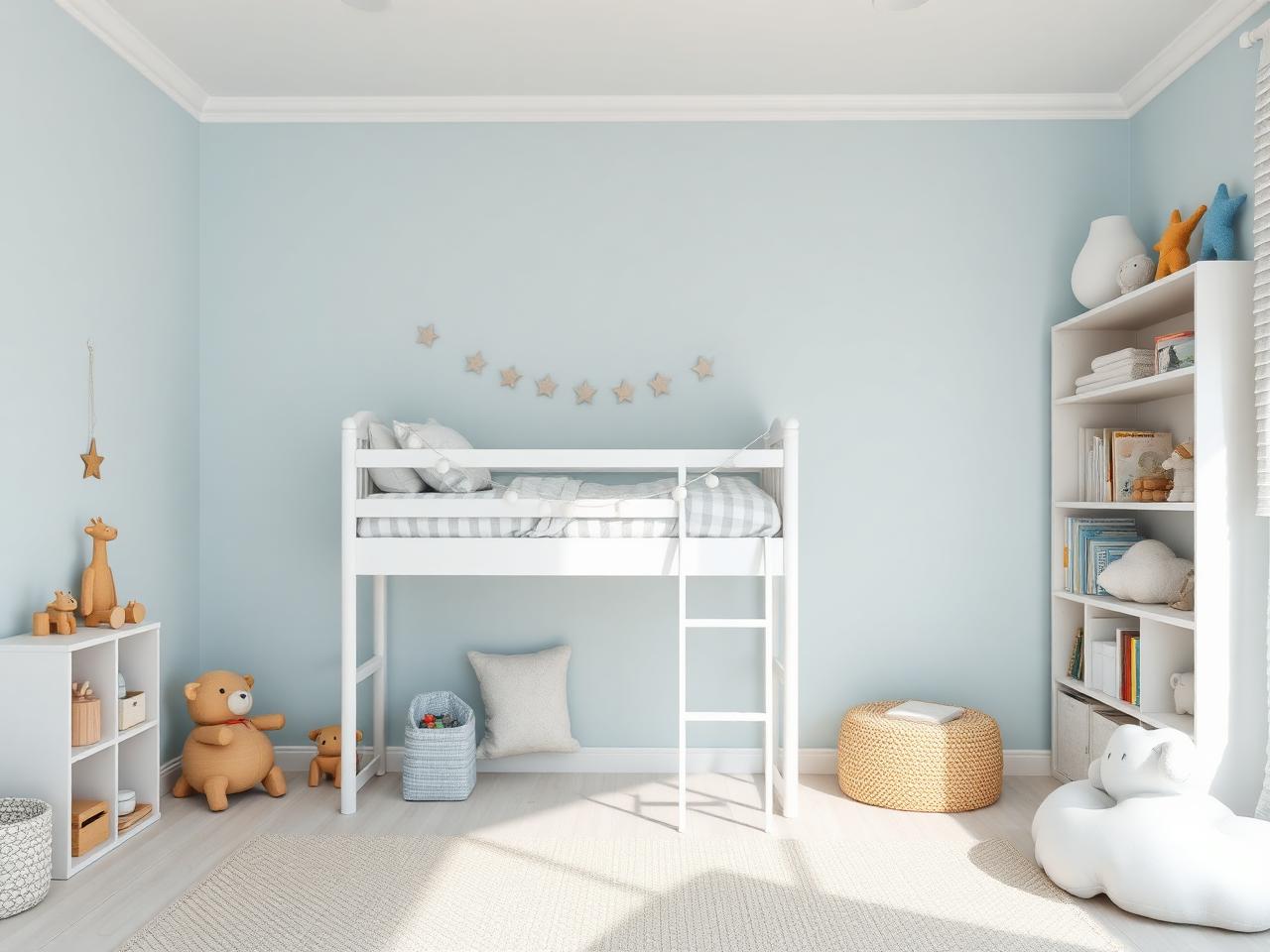 Fachada estilo Serena y clásica pintada con Azul Épico de Berel