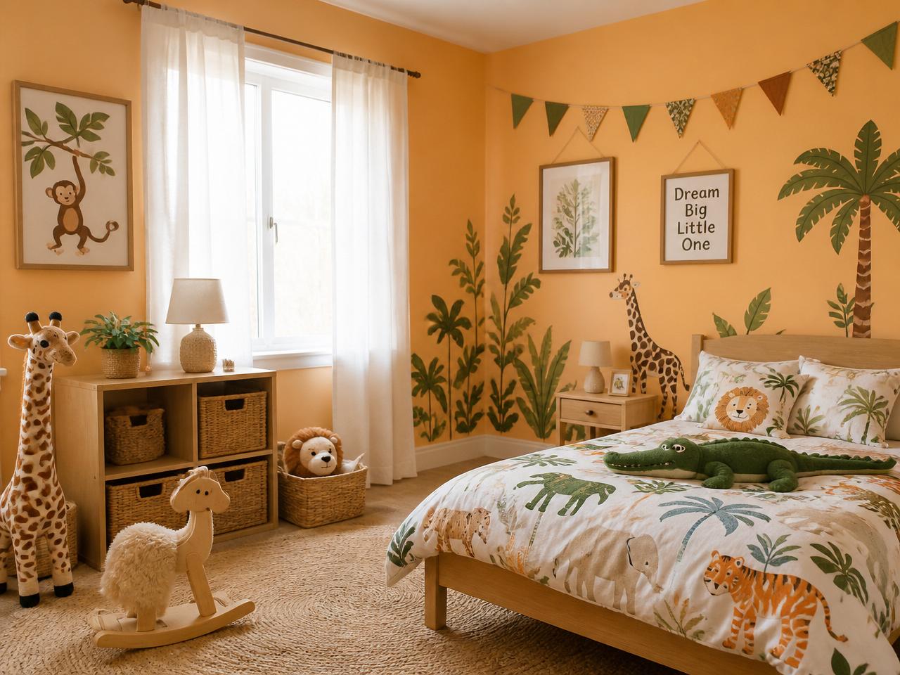 Fachada estilo Cálida safari pintada con Orange Beach de Berel