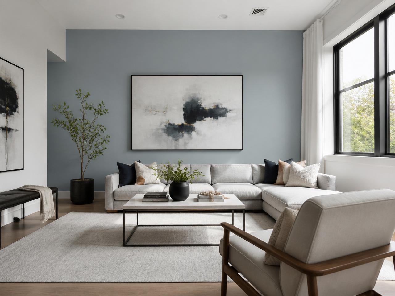 Fachada estilo Minimalista serena pintada con Galáctico de Berel